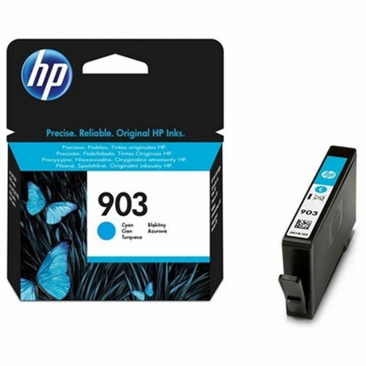Original Ink Cartridge HP 903 Blue Black Cyan