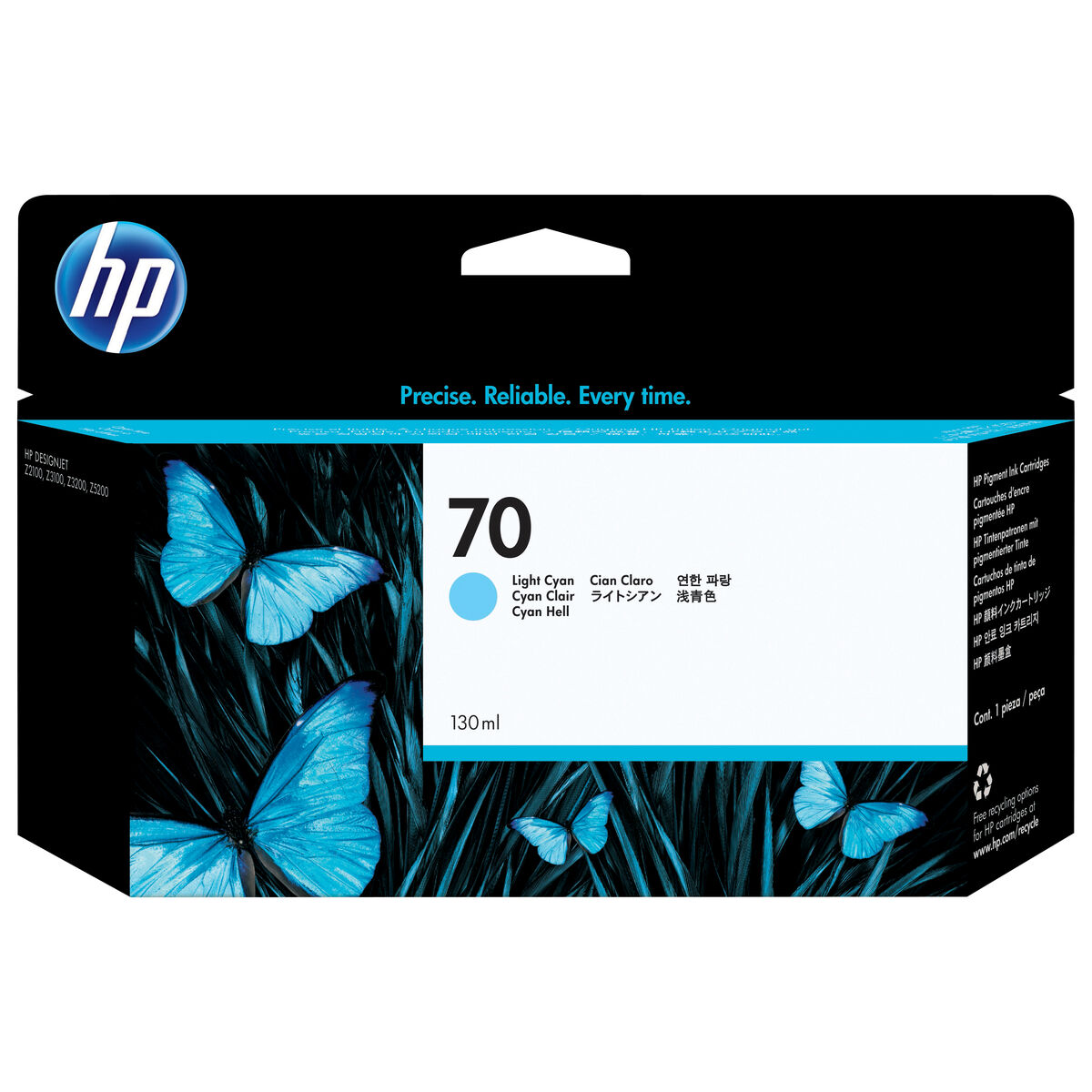Original Ink Cartridge HP N70 Cyan