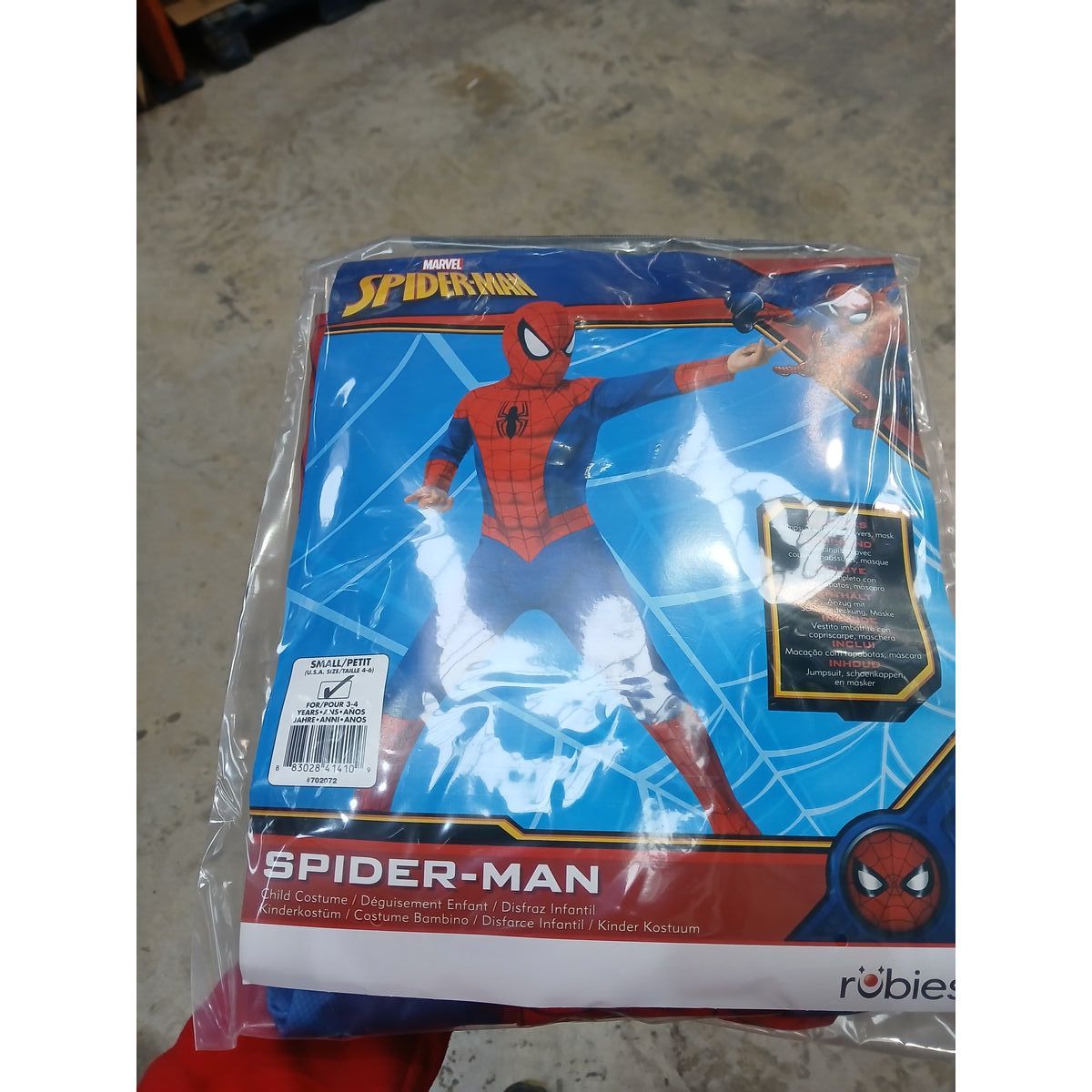 Costume for Children Rubies Spiderman Classic S 3-4 Years