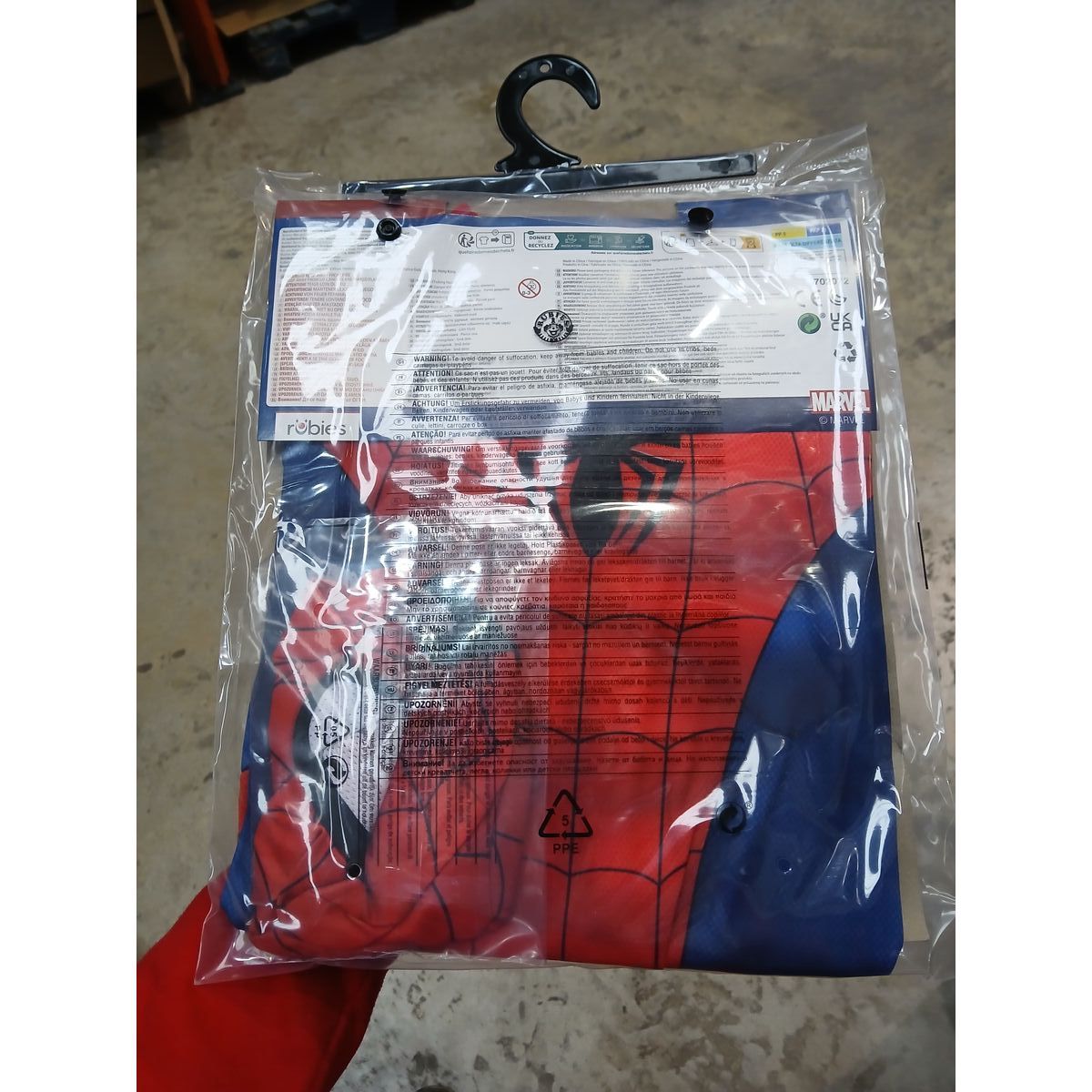 Costume for Children Rubies Spiderman Classic S 3-4 Years