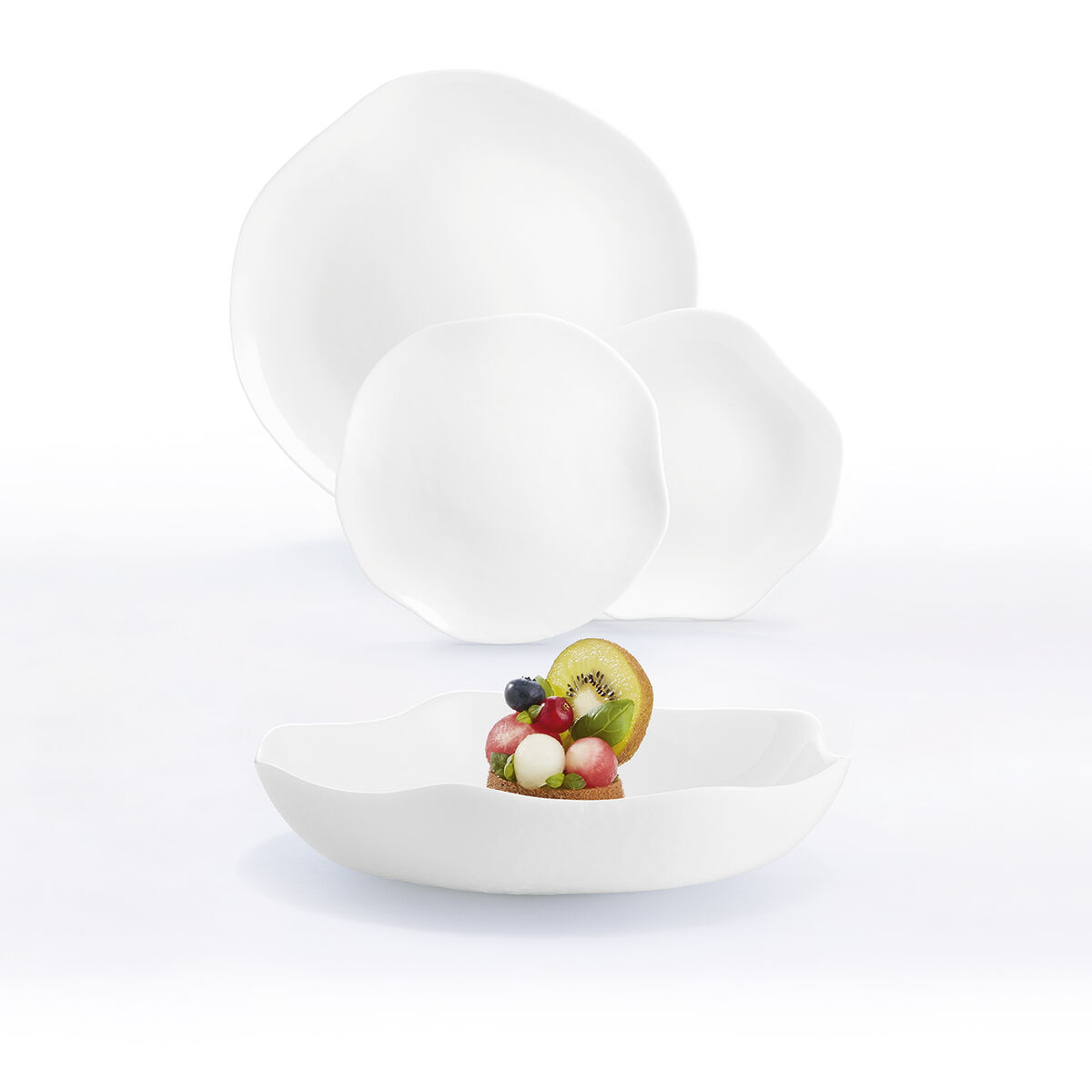 Tableware Luminarc Galeo White Glass 18 Pieces