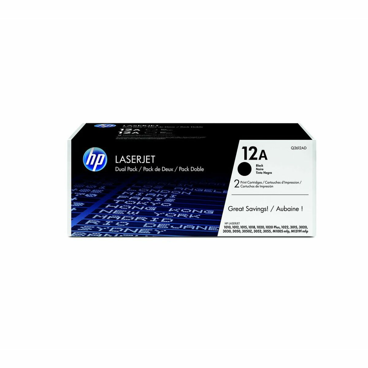 Original Toner HP 12A Black Toner Original Toner HP 12A Black Toner