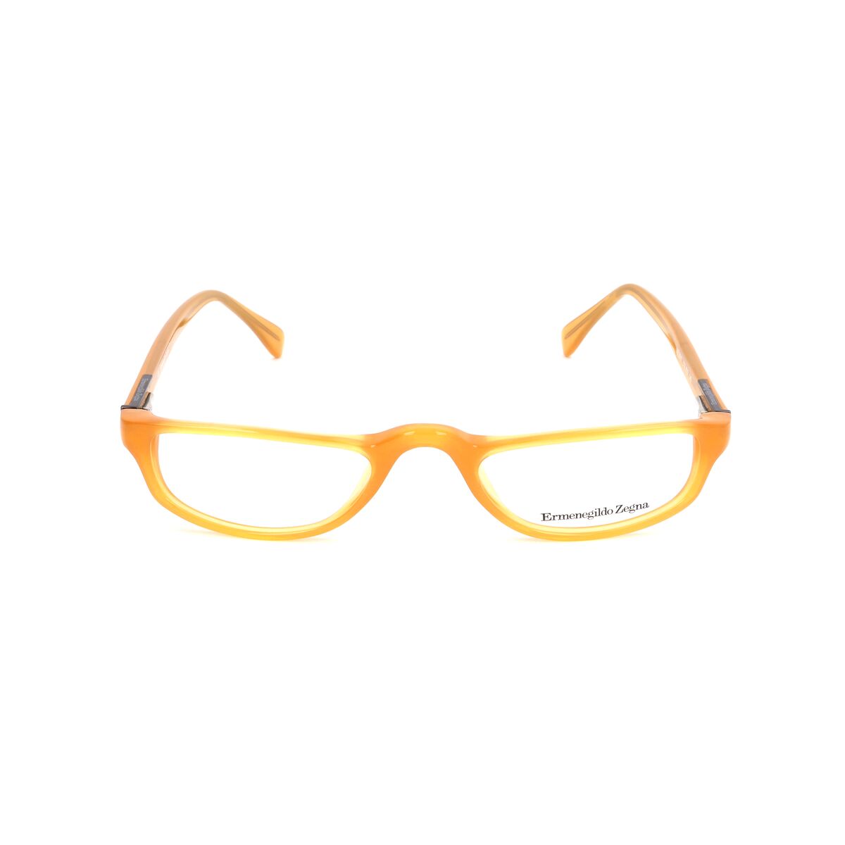 Unisex’ Spectacle frame Ermenegildo Zegna VZ3516-06DS Yellow Ø 50 mm
