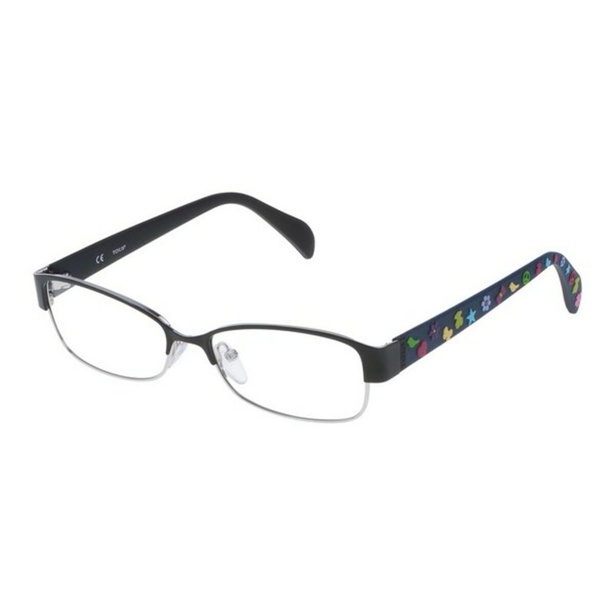 Ladies’Spectacle frame Tous VTO321V530583 Black (ø 53 mm) Ladies’Spectacle frame Tous VTO321V530583 Black (ø 53 mm)
