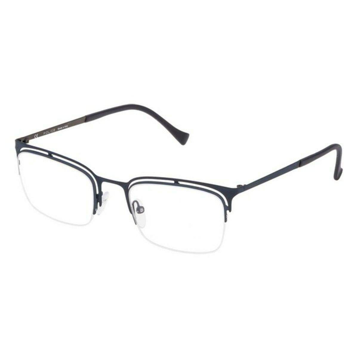 Men’ Spectacle frame Police VPL264520C07 Blue Ã 52 mm