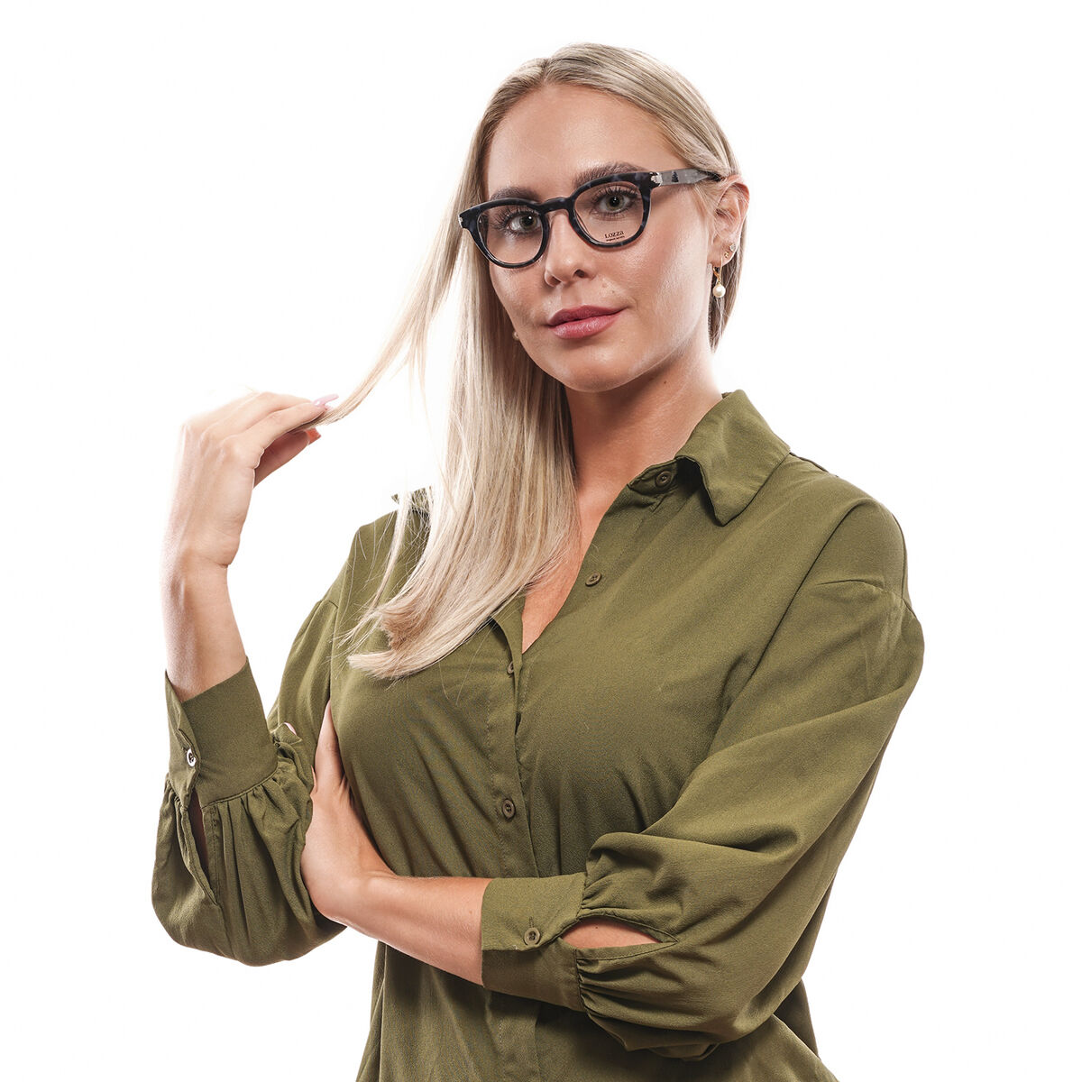 Unisex’ Spectacle frame Lozza VL4123 4506DQ