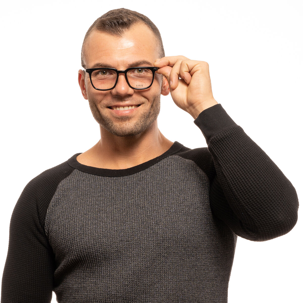 Men’ Spectacle frame Lozza VL4136 510BLK