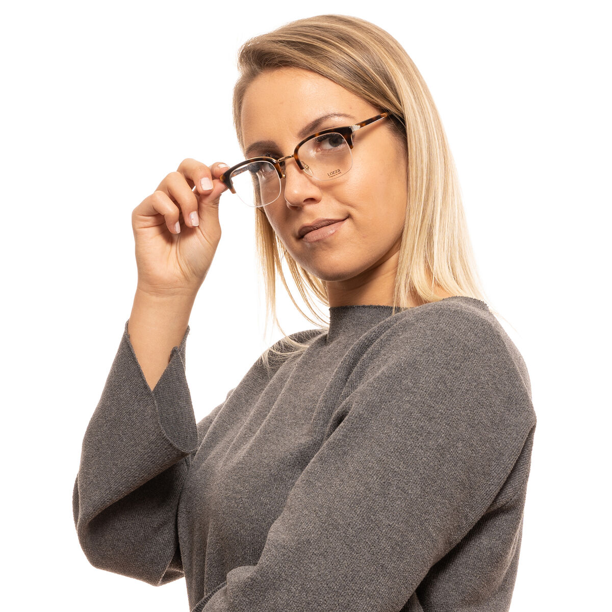 Unisex’ Spectacle frame Lozza VL4145 4809AJ