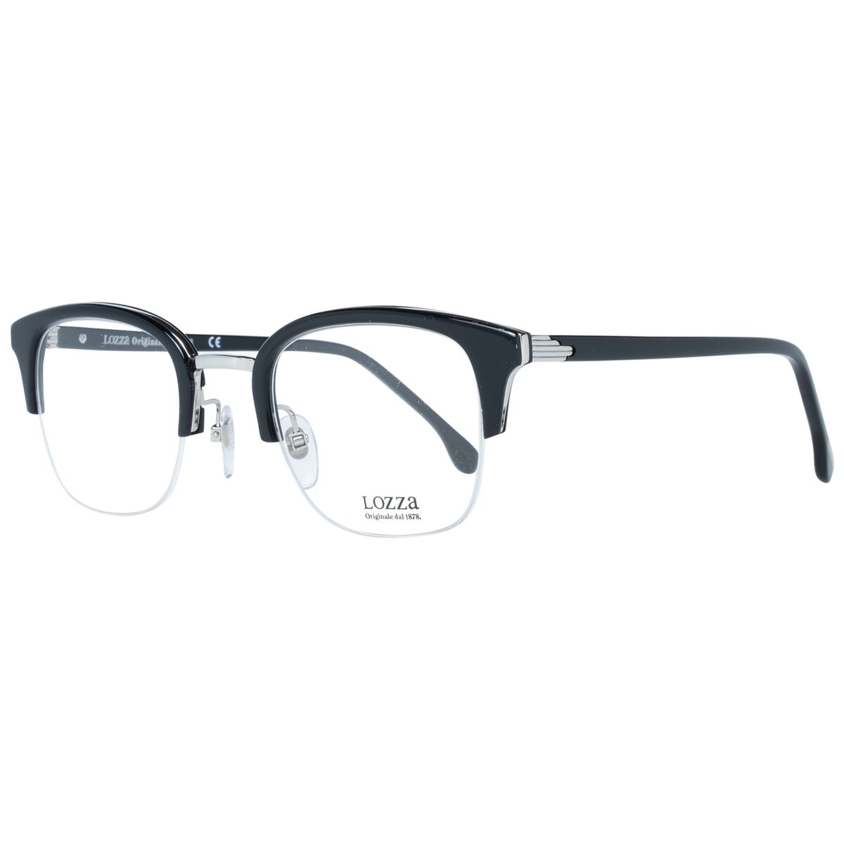 Unisex’ Spectacle frame Lozza VL4145 480BLK