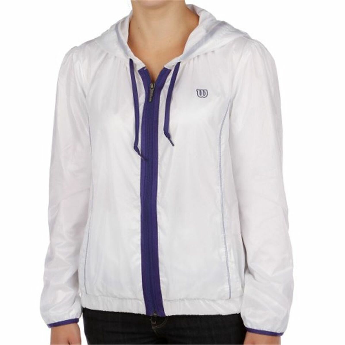 Women’s Sports Jacket Wilson Ball Buster White
