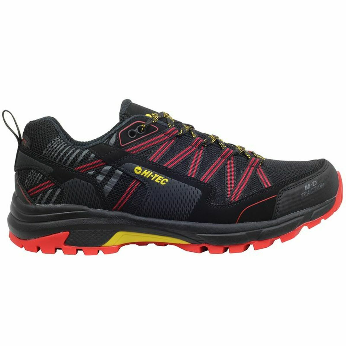 Men’s Trainers Hi-Tec Gravel Red Black