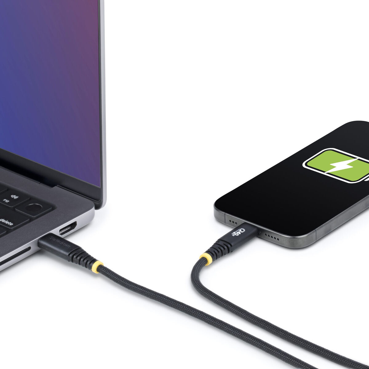 USB Cable Startech S2CEPR1M-USB-CABLE Black 1 m