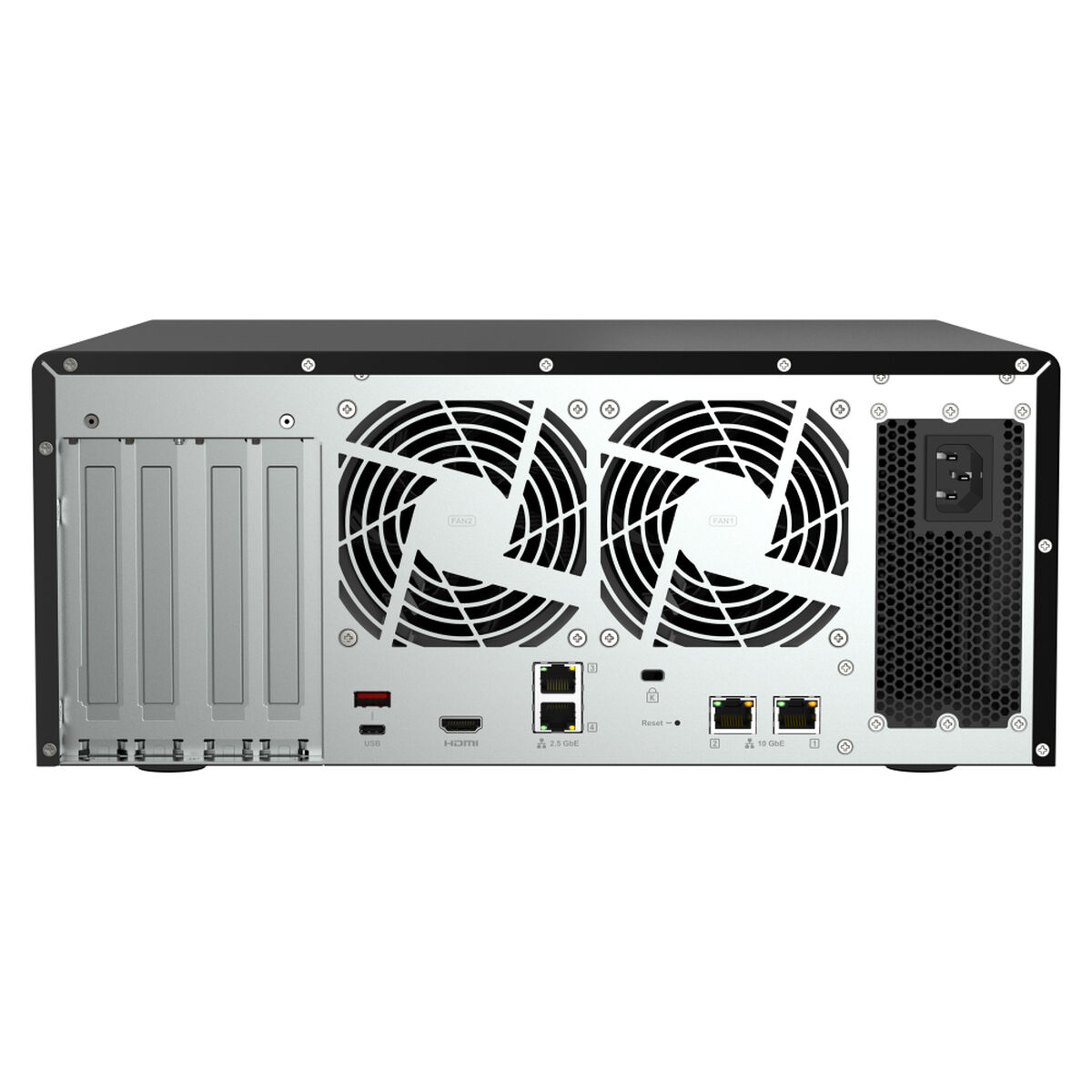 NAS Network Storage Qnap TS-H1277AFX-R7-32G Black