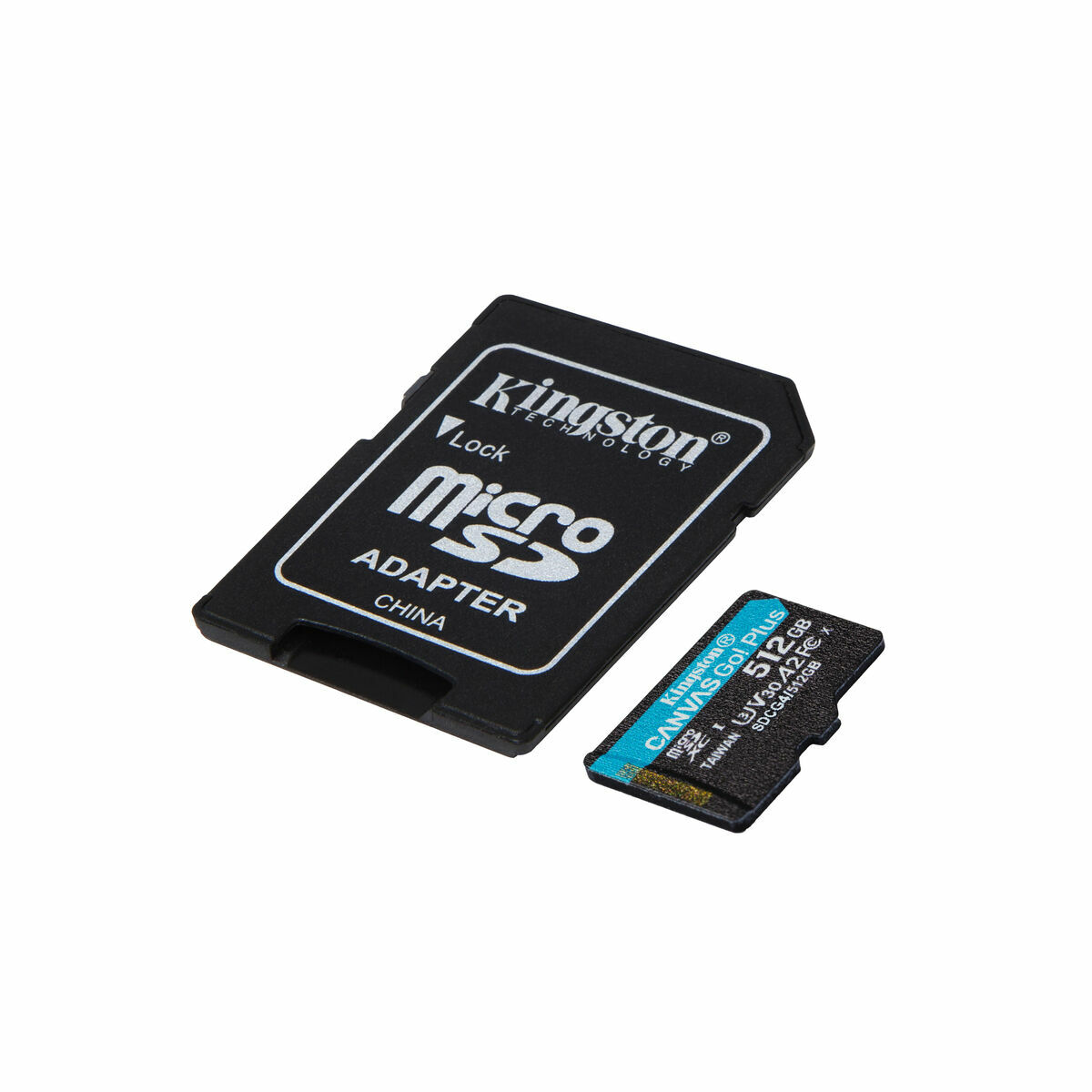 Micro SD Memory Card with Adaptor Kingston SDCG4/512GB 512 GB Micro SD Memory Card with Adaptor Kingston SDCG4/512GB 512 GB