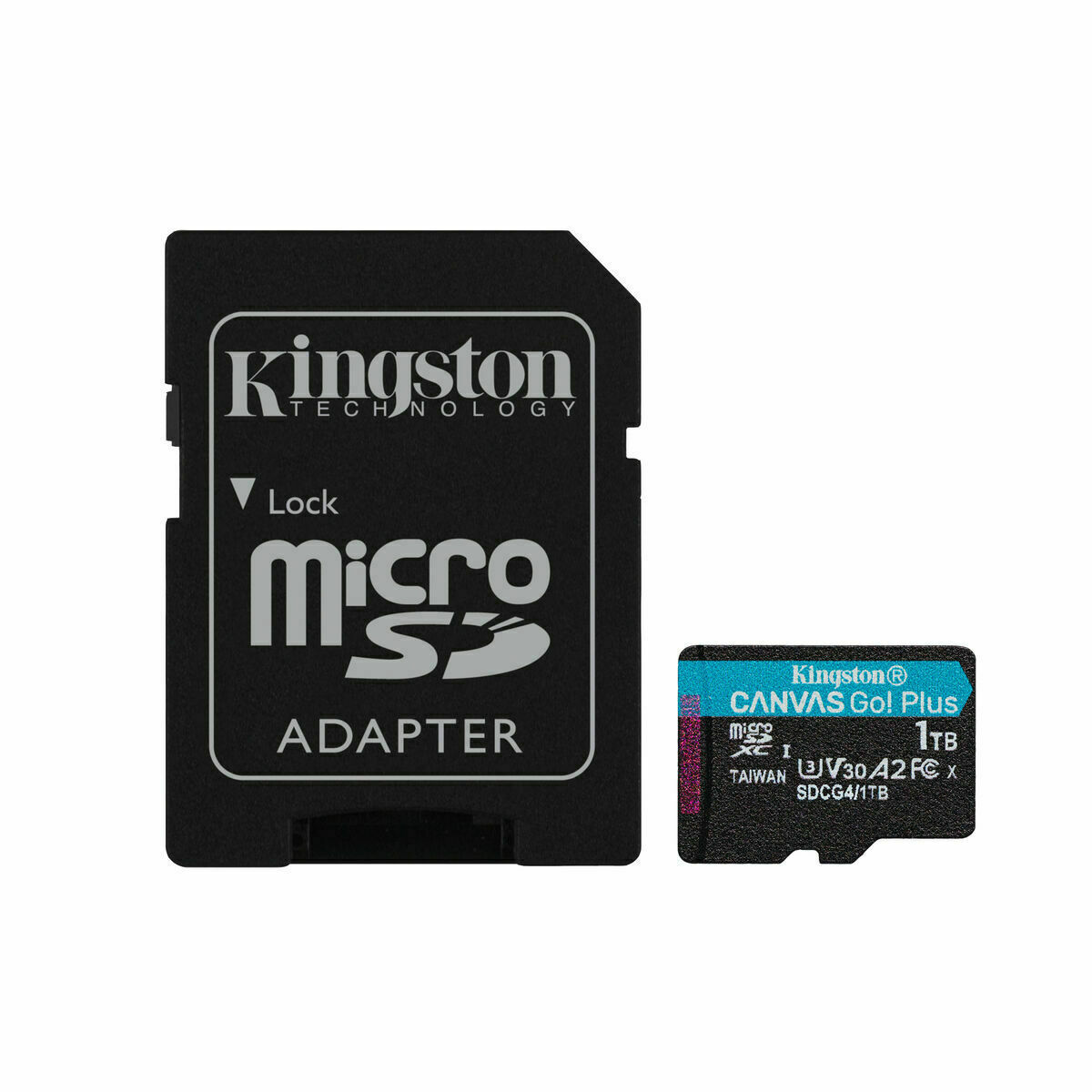 Micro SD Memory Card with Adaptor Kingston SDCG4/1TB