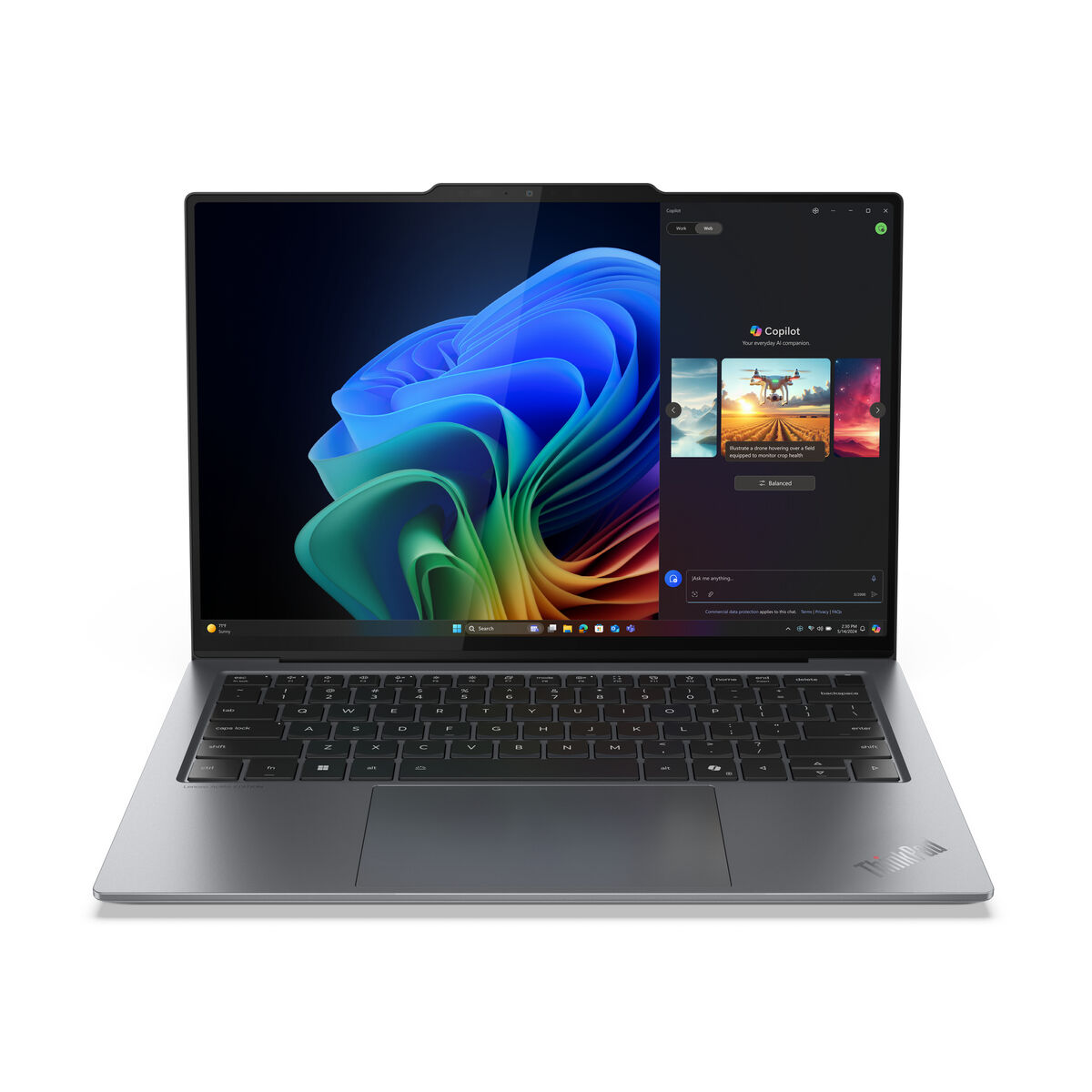 Laptop Lenovo 21QA0025SP 14″ Intel Core Ultra 7 258V 32 GB RAM 1 TB SSD Spanish Qwerty