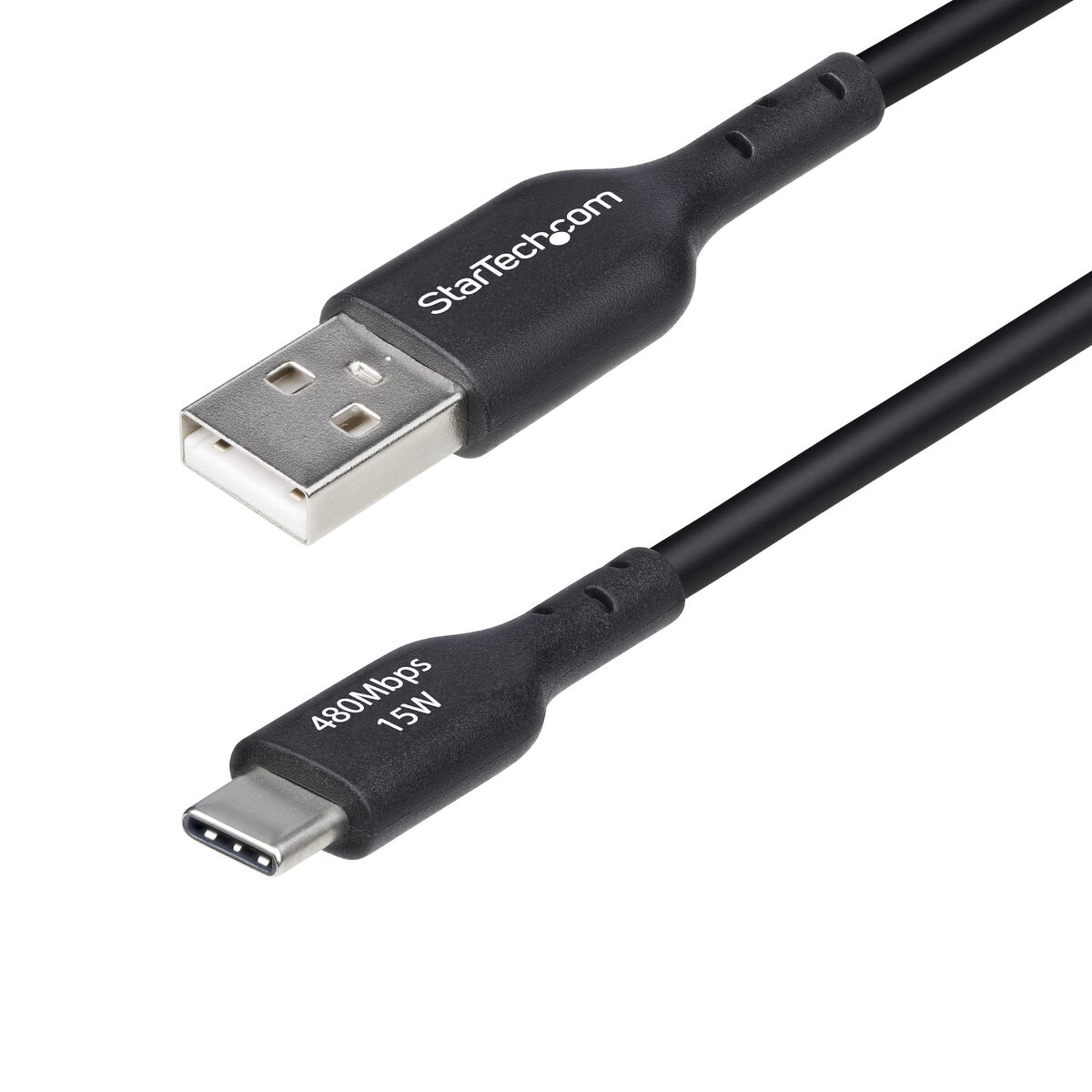 USB Cable Startech USB2AC15CMBK Black