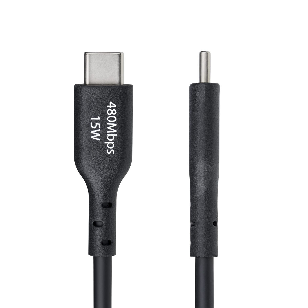 USB Cable Startech USB2AC15CMBK Black