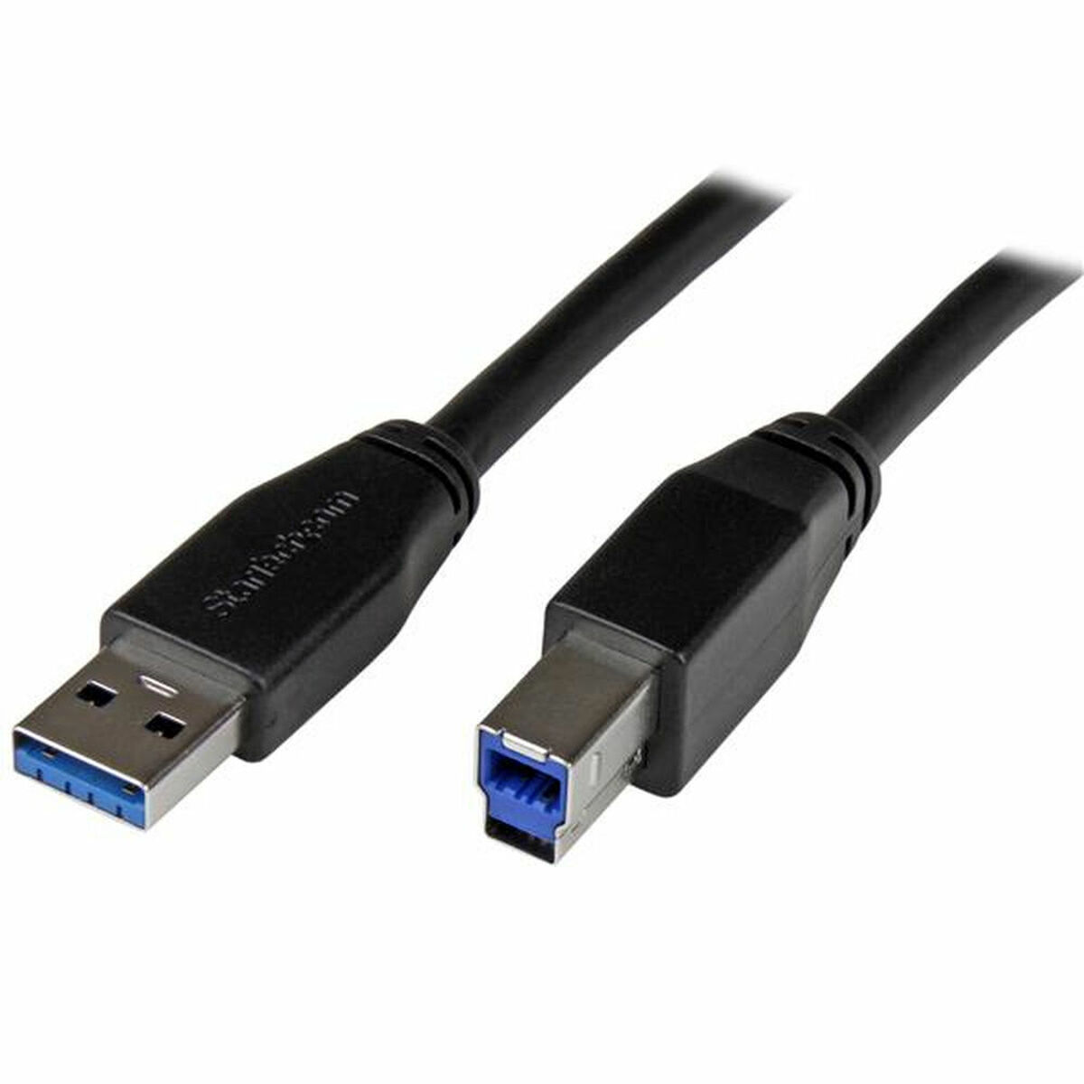 USB A to USB B Cable Startech USB3SAB10M Black USB A to USB B Cable Startech USB3SAB10M Black