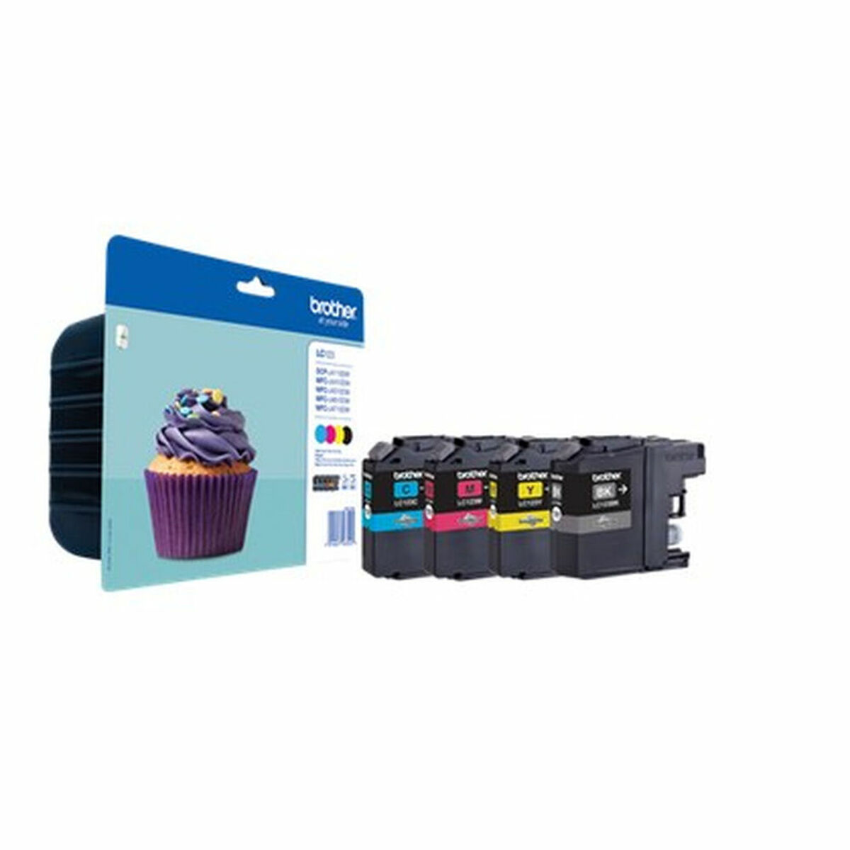 Original Ink Cartridge Brother LC123VALBP           Black/Cyan/Magenta/Yellow