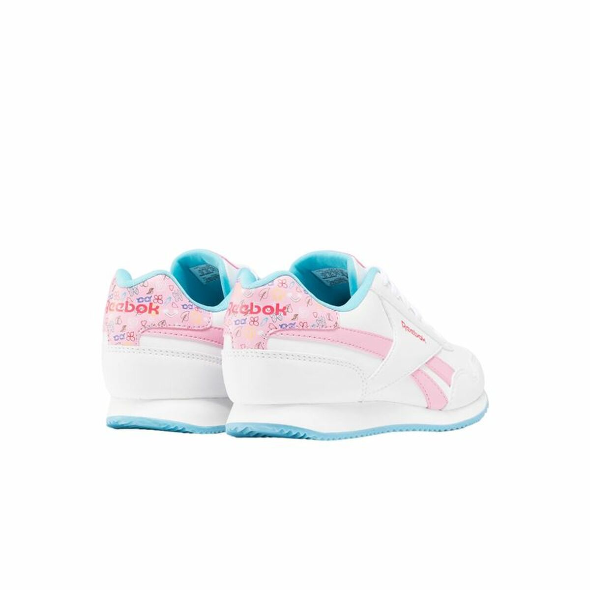 Sports Shoes for Kids Reebok Royal Cl Jog 3.0 White Pink