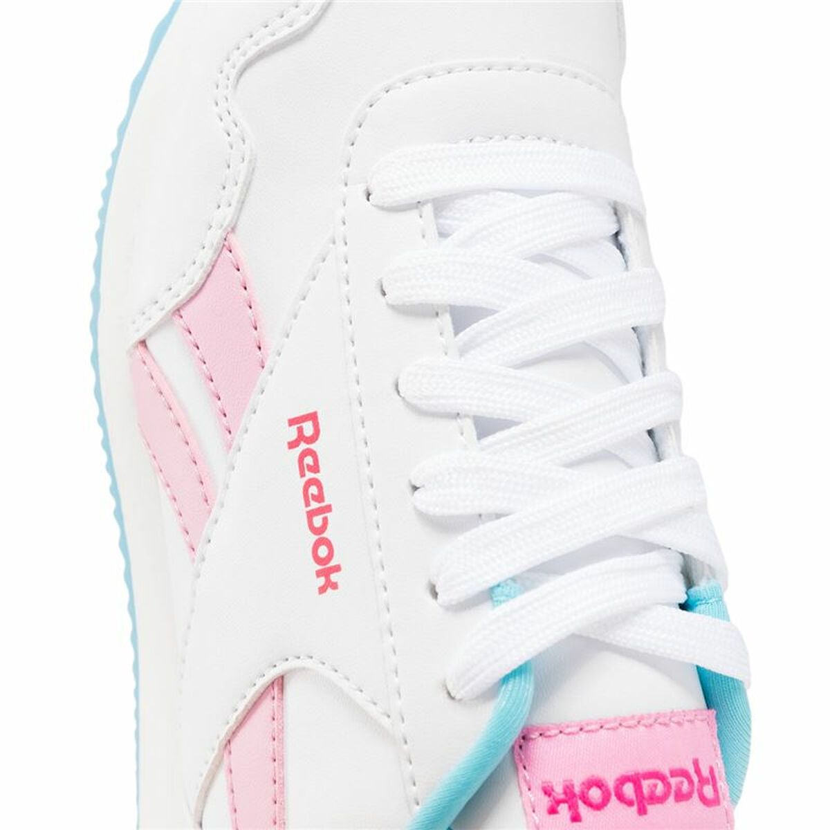 Sports Shoes for Kids Reebok Royal Cl Jog 3.0 White Pink