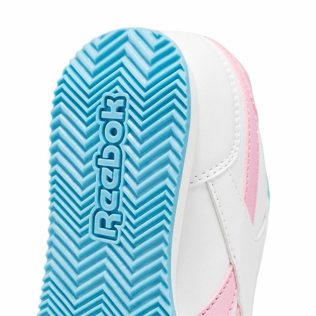 Sports Shoes for Kids Reebok Royal Cl Jog 3.0 White Pink