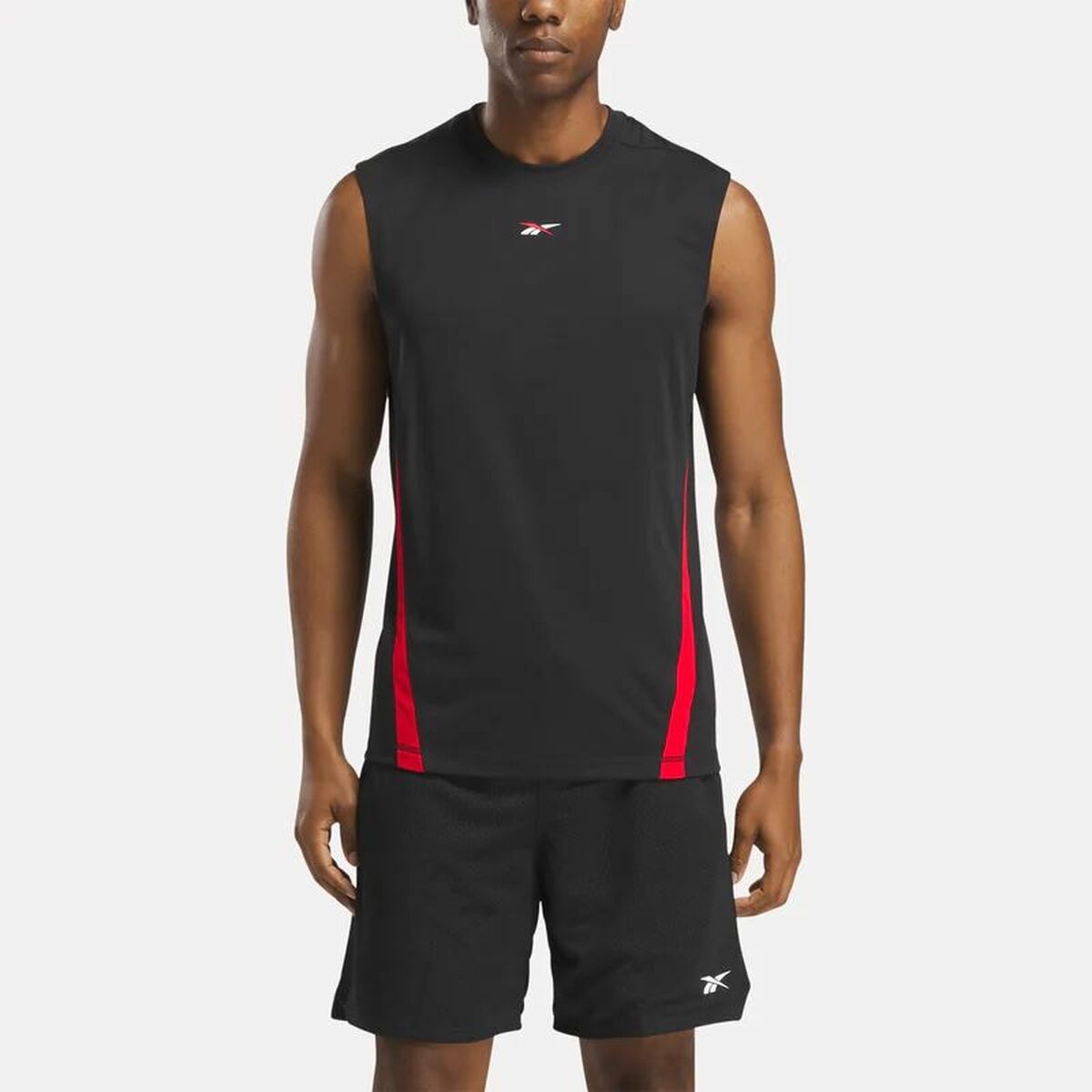 Men’s Sleeveless T-shirt Reebok Id Train Energy Slvl Black