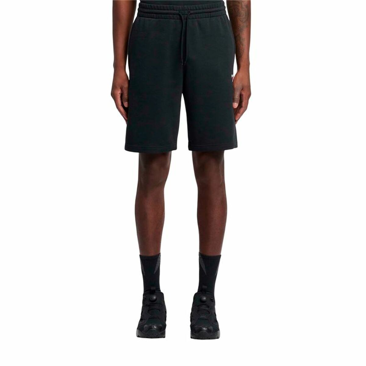 Sports Shorts Reebok Identity Smal Black Sports Shorts Reebok Identity Smal Black