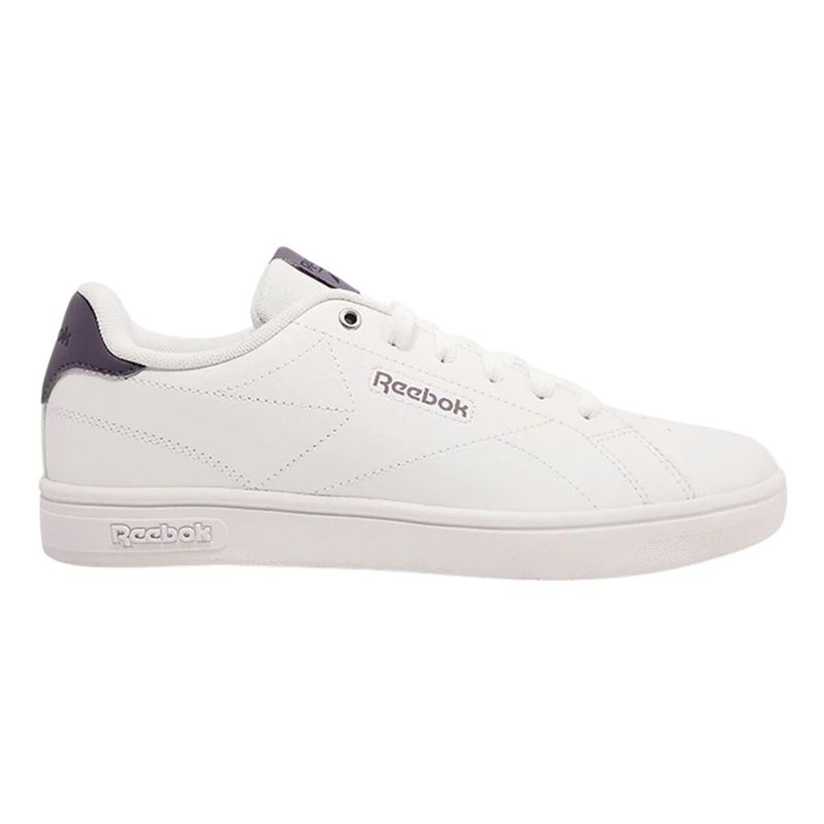 Sports Trainers for Women Reebok Court Clean White Lady