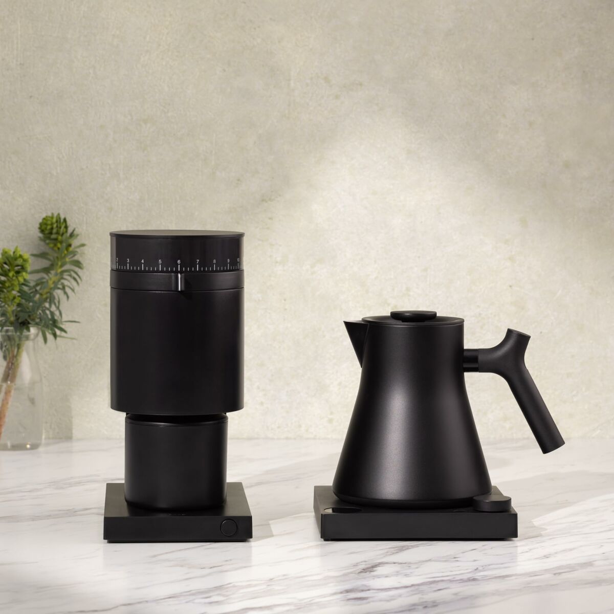 Kettle Fellow Black Stainless steel Plastic 1200 W 900 ml
