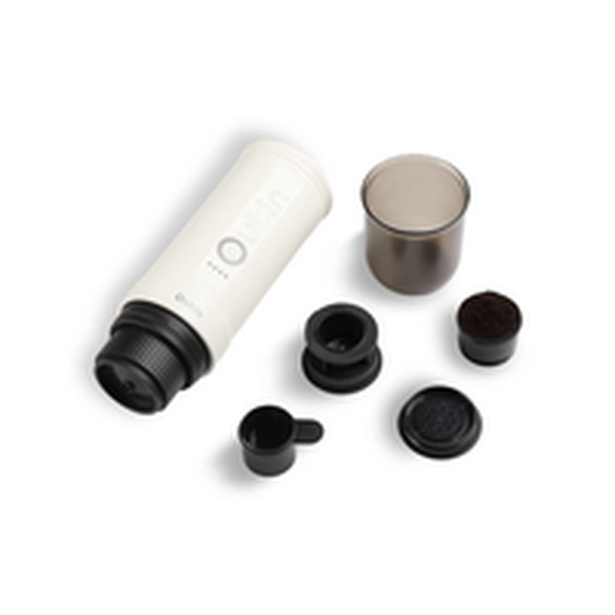 Portable Coffee Maker Outin OUTINWHITE White Stainless steel 50 ml 80 ml