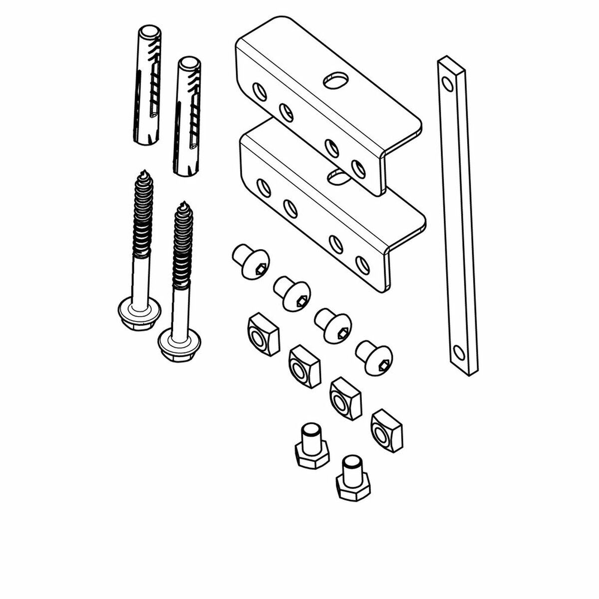 Screw kit Vogel’s 7291260