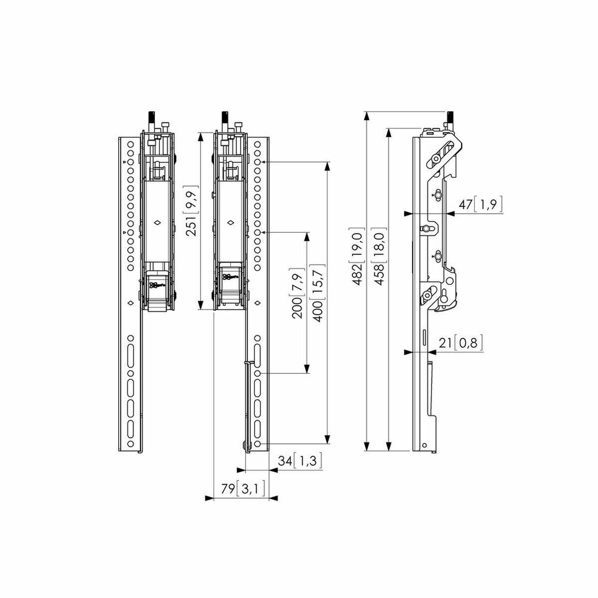 TV Mount Vogel’s 7235040 80 kg