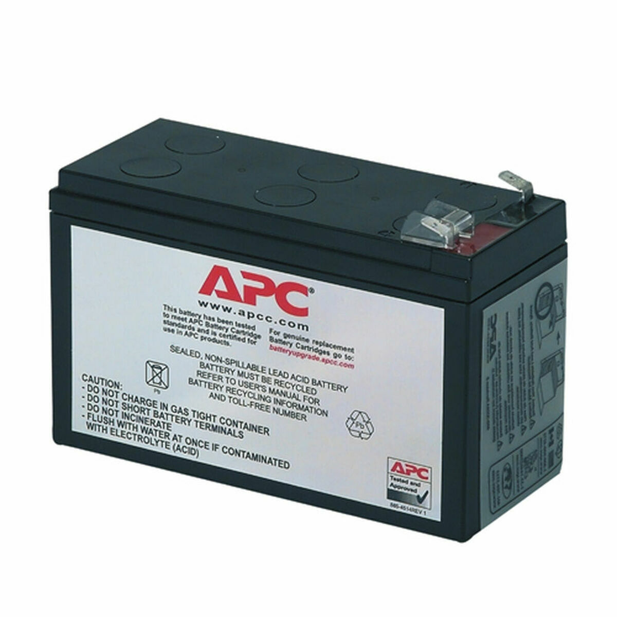 Battery for Uninterruptible Power Supply System UPS APC RBC2 12 V 240 V