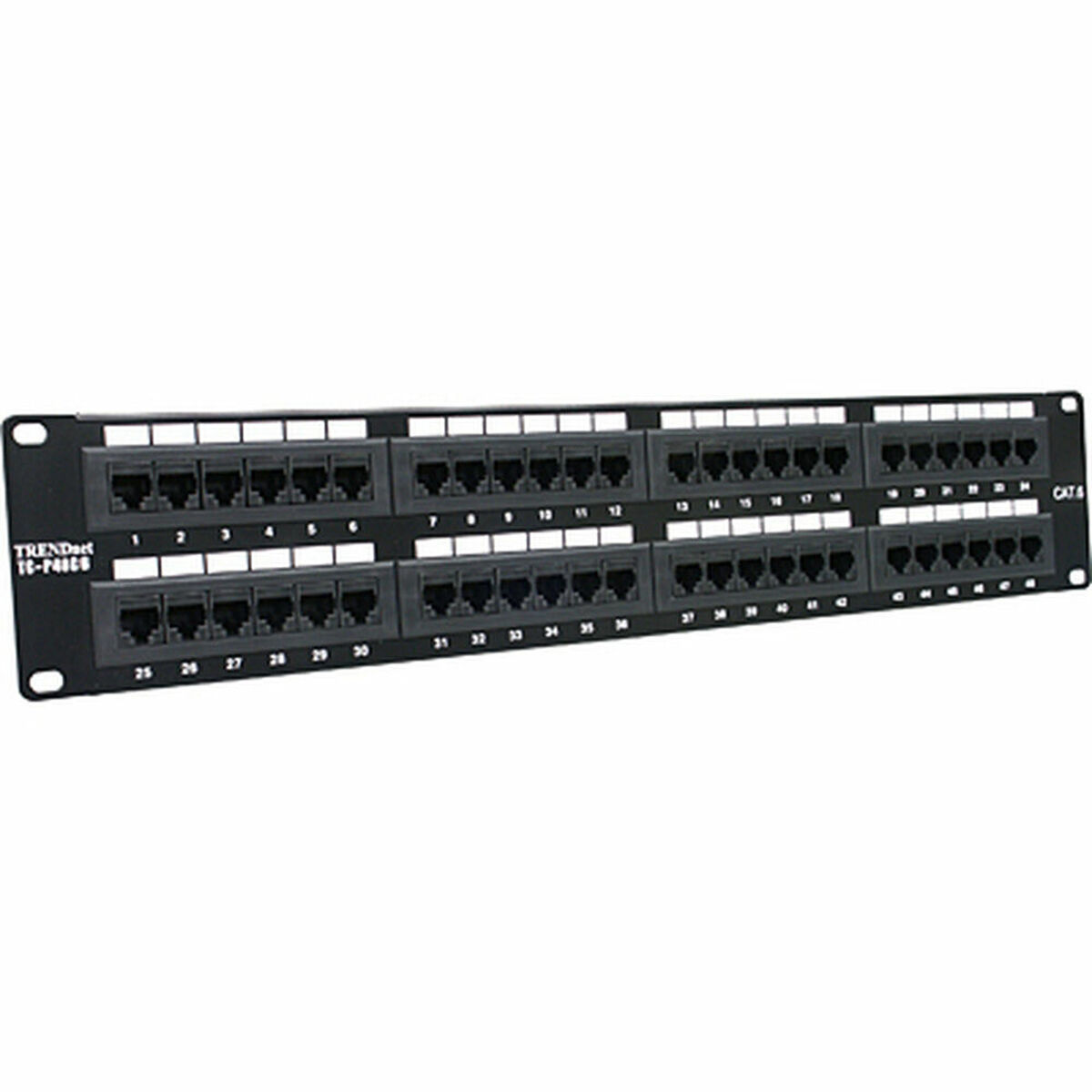 48-port UTP Category 6 Patch Panel Trendnet 21221267 48-port UTP Category 6 Patch Panel Trendnet 21221267