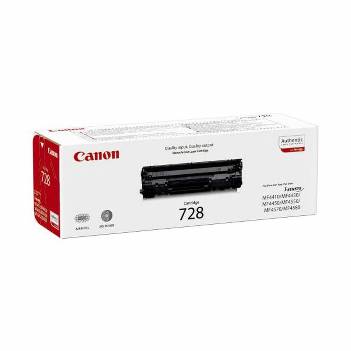 Original Toner Canon CRG 728 Black Original Toner Canon CRG 728 Black