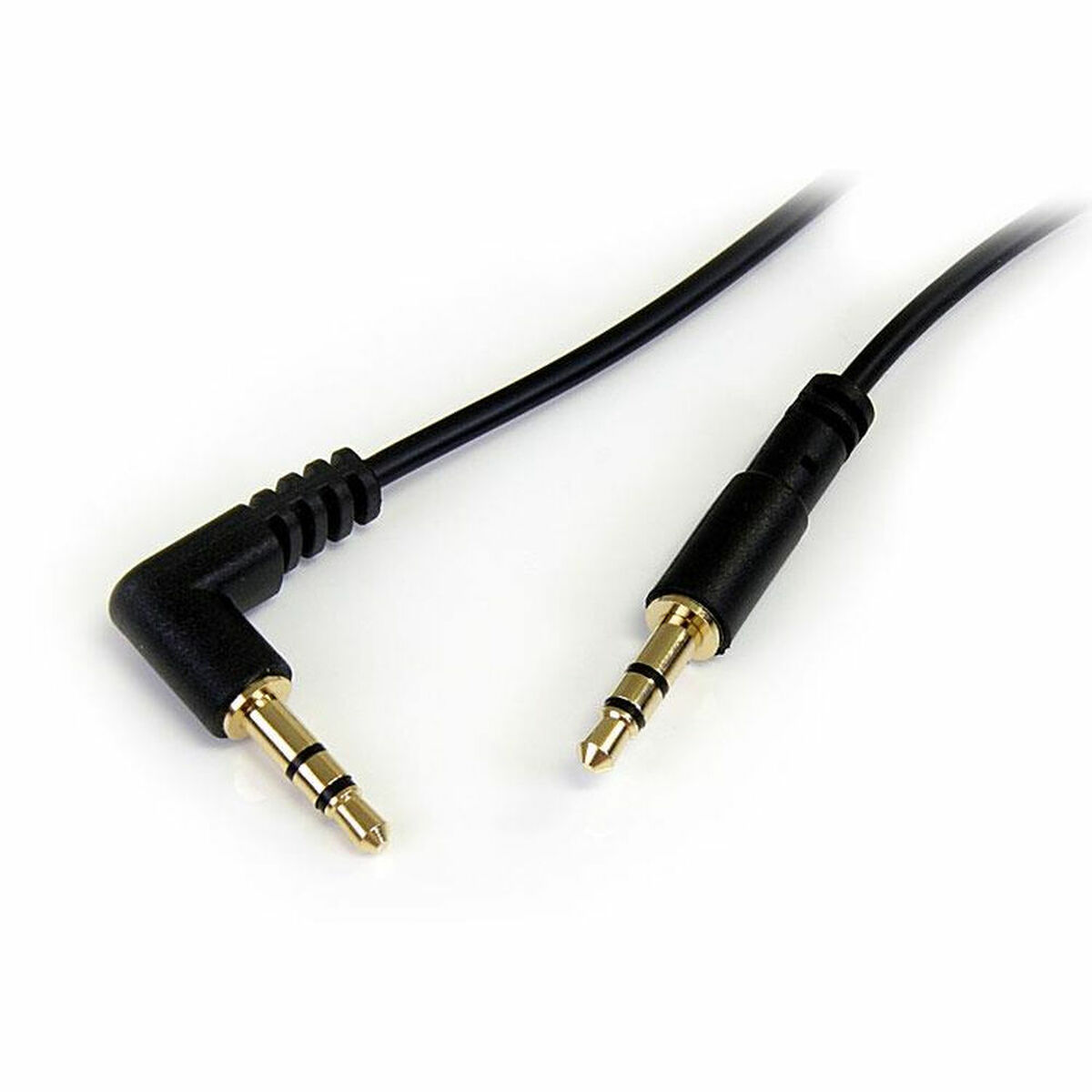 Audio Jack Cable (3.5mm) Startech MU6MMSRA Black 1.8 m Audio Jack Cable (3.5mm) Startech MU6MMSRA Black 1.8 m