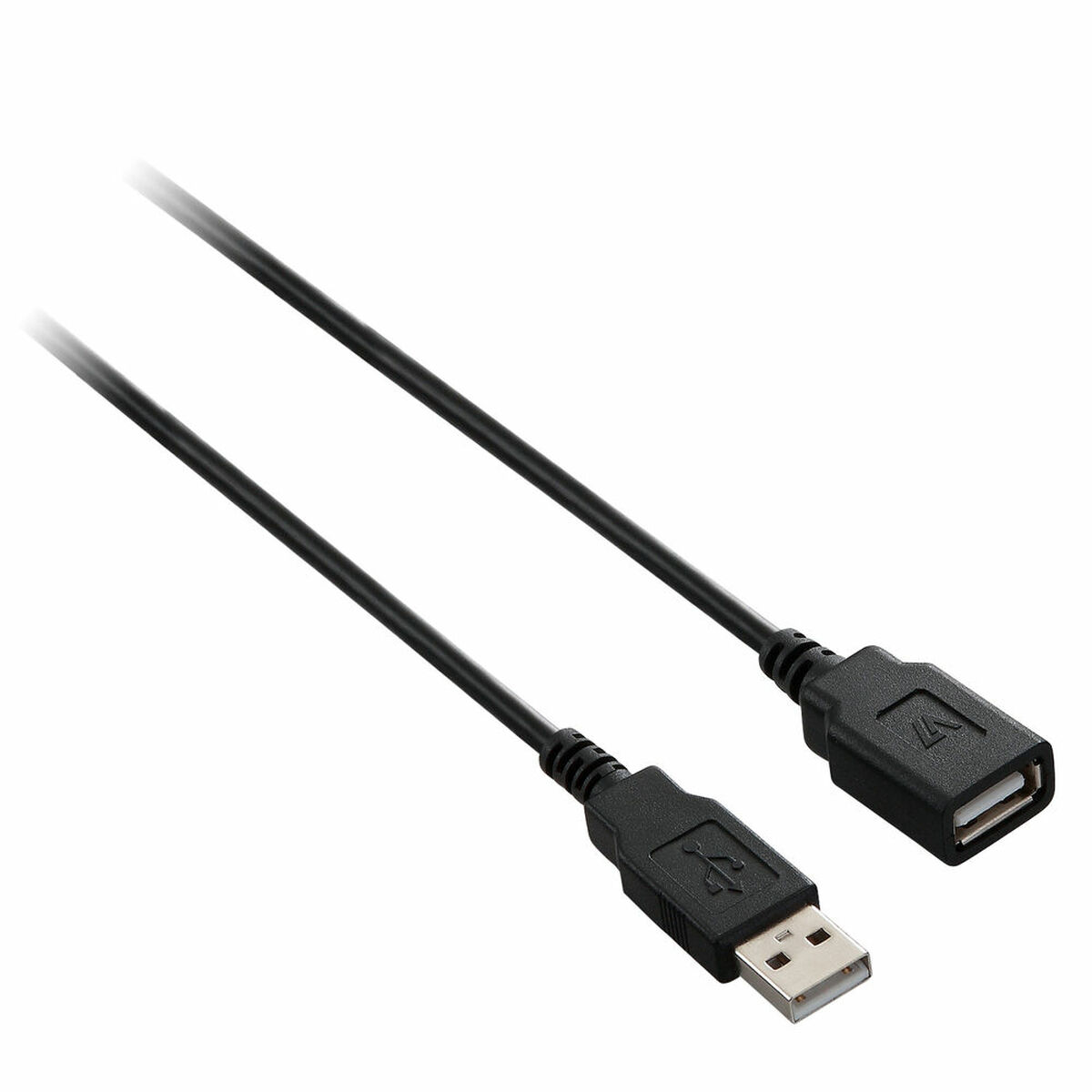 USB Cable V7 V7E2USB2EXT-1.8M USB A Black USB Cable V7 V7E2USB2EXT-1.8M USB A Black