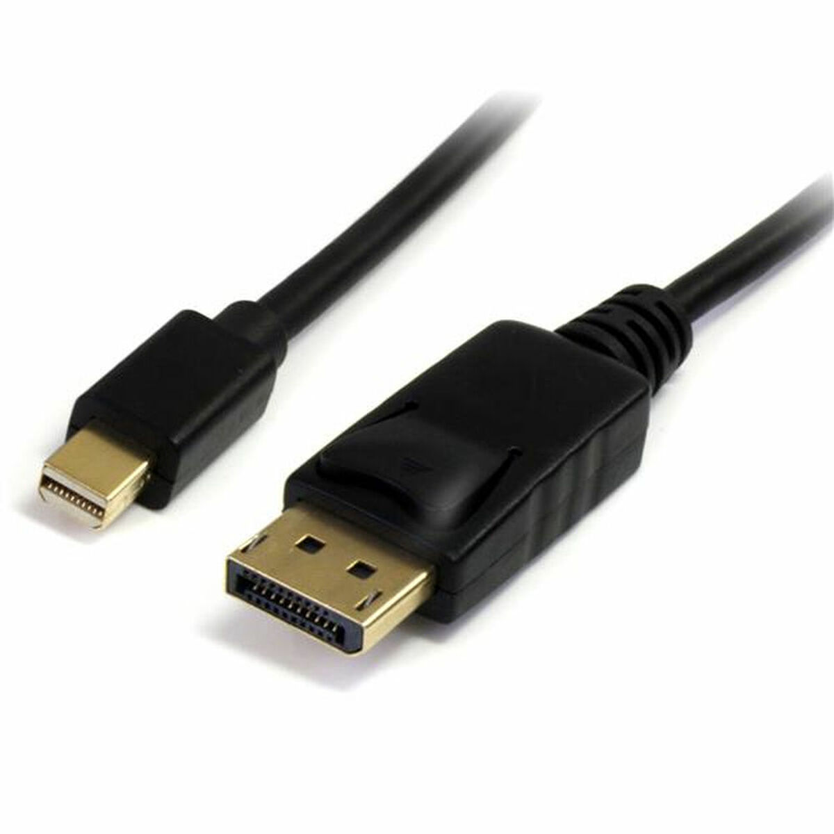 Mini DisplayPort to DisplayPort Cable Startech MDP2DPMM2M (2 m) 4K Ultra HD Black Mini DisplayPort to DisplayPort Cable Startech MDP2DPMM2M (2 m) 4K Ultra HD Black