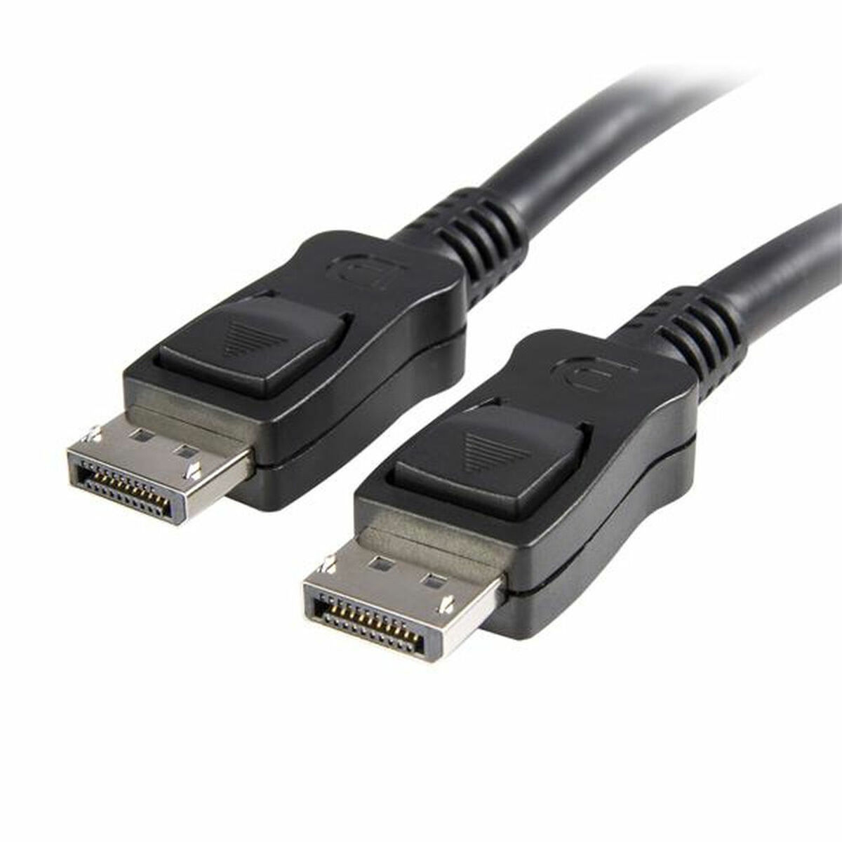 DisplayPort Cable Startech DISPL5M 5 m 4K Ultra HD Black DisplayPort Cable Startech DISPL5M 5 m 4K Ultra HD Black