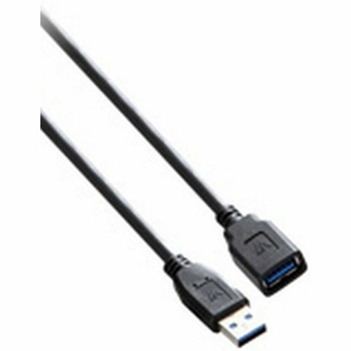 USB Cable V7 V7E2USB3EXT-1.8M-2N Black 1,8 m USB Cable V7 V7E2USB3EXT-1.8M-2N Black 1,8 m