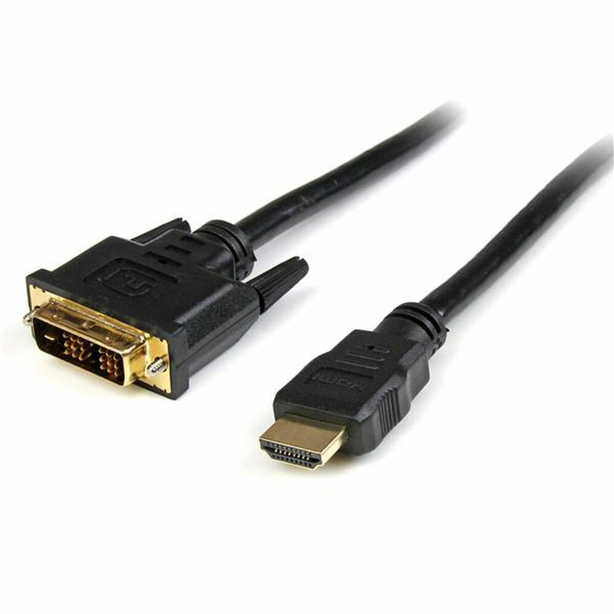 HDMI to DVI adapter Startech HDDVIMM2M Black (2 m) HDMI to DVI adapter Startech HDDVIMM2M Black (2 m)