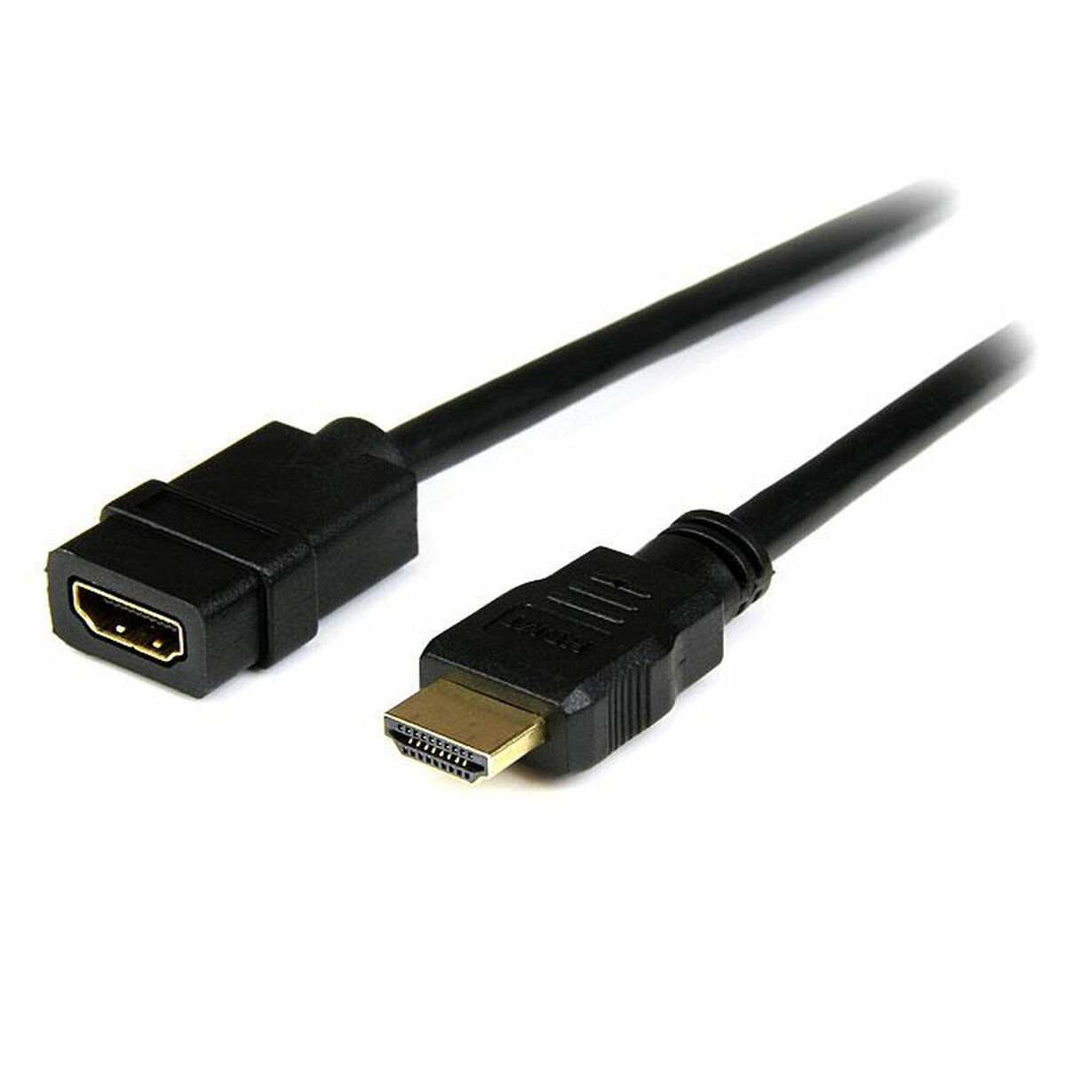 HDMI Cable Startech HDEXT2M Black (2 m) HDMI Cable Startech HDEXT2M Black (2 m)