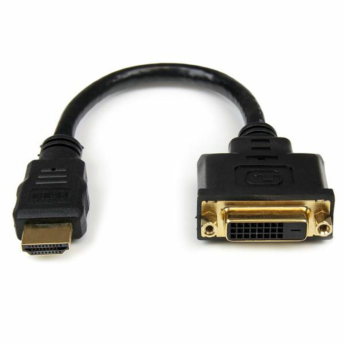 HDMI Adapter Startech HDDVIMF8IN Black HDMI Adapter Startech HDDVIMF8IN Black
