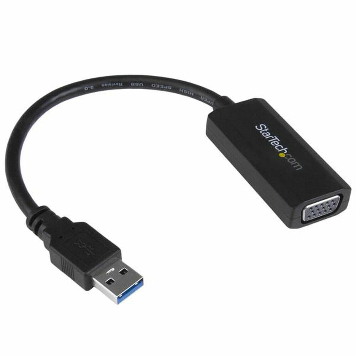 USB 3.0 to VGA Adapter Startech USB32VGAV Black USB 3.0 to VGA Adapter Startech USB32VGAV Black