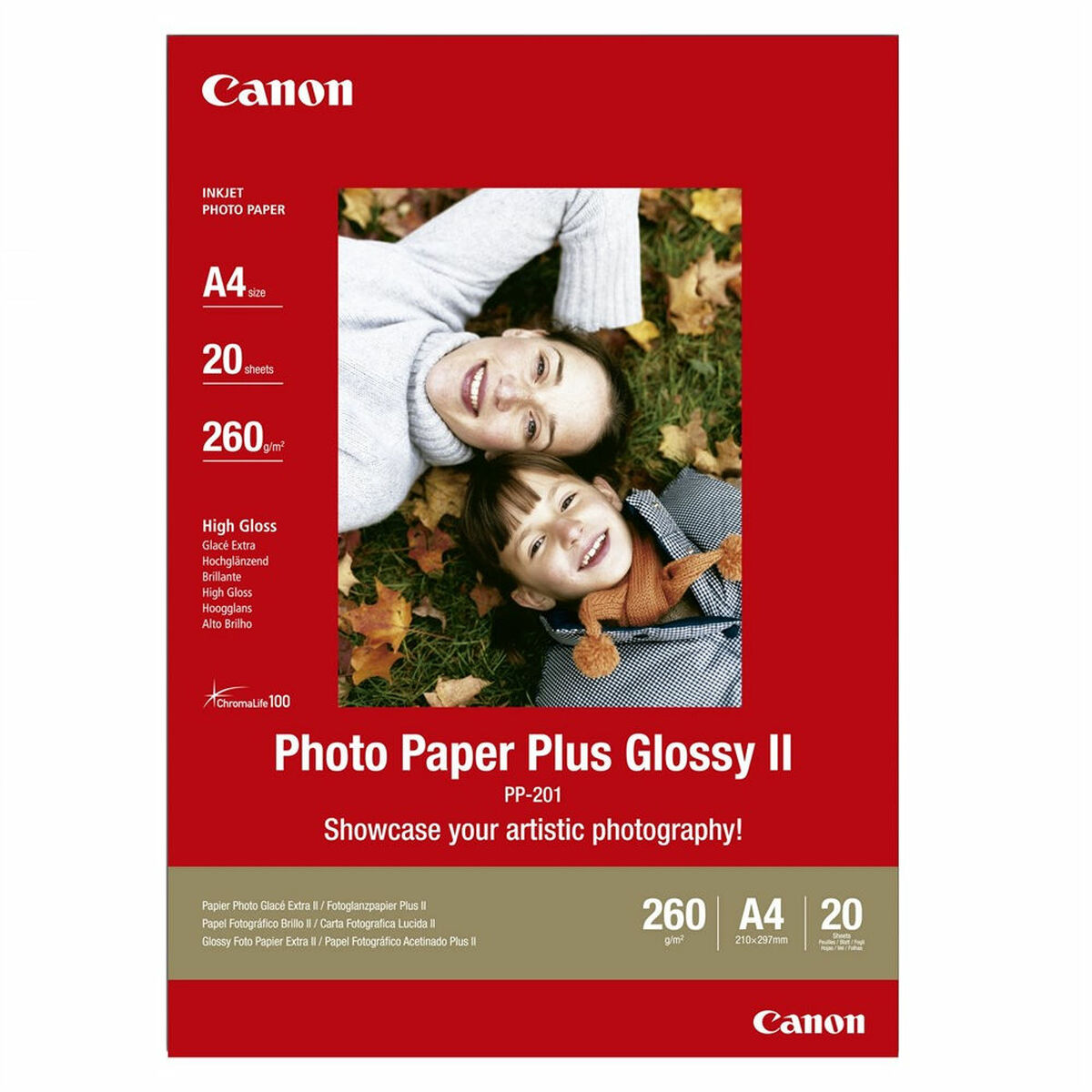 Glossy Photo Paper Canon Plus Glossy II A4 Glossy Photo Paper Canon Plus Glossy II A4