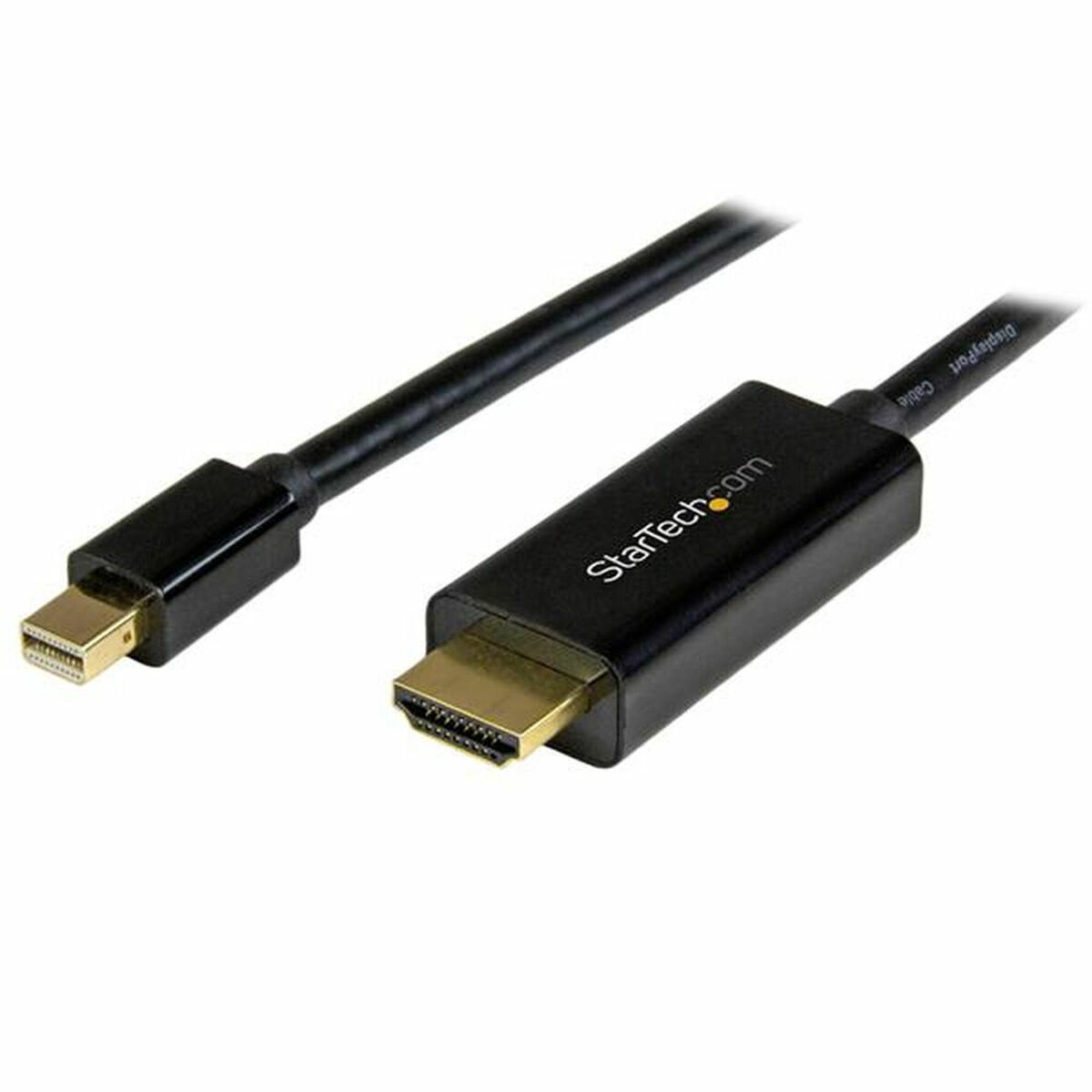 Mini DisplayPort to HDMI Adapter Startech MDP2HDMM5MB 5 m Black Mini DisplayPort to HDMI Adapter Startech MDP2HDMM5MB 5 m Black