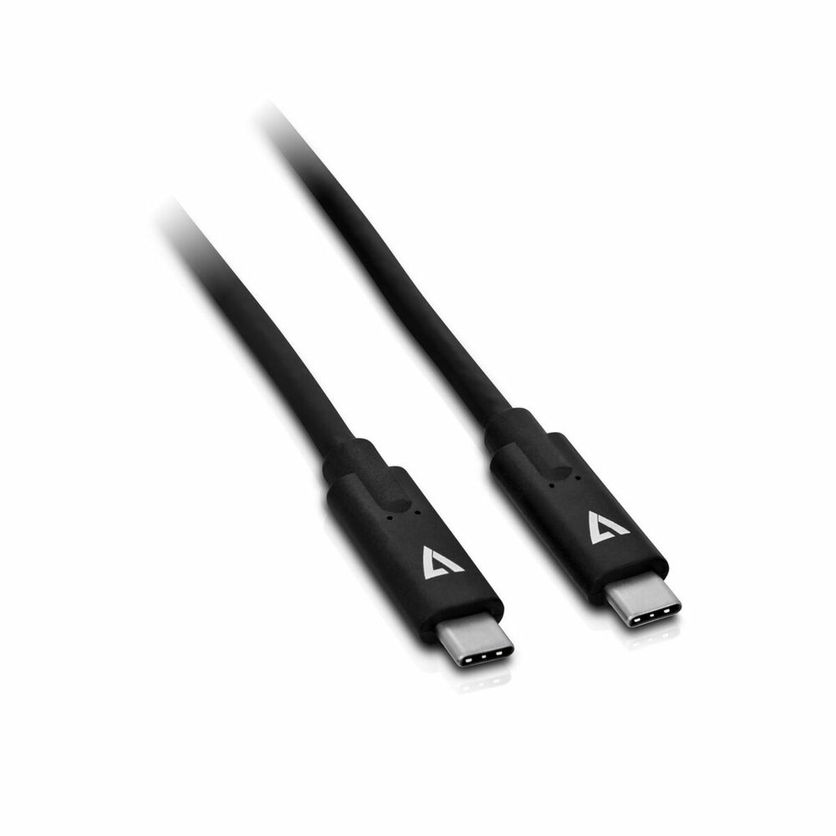 USB-C Cable V7 V7UCC-2M-BLK-1N Black 2 m USB-C Cable V7 V7UCC-2M-BLK-1N Black 2 m
