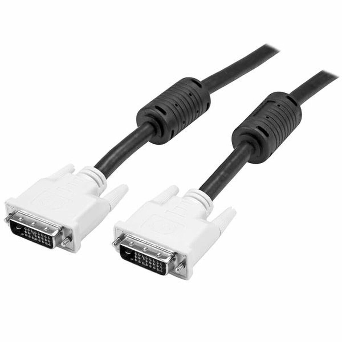 DVI-D to VGA Adapter Startech DVIDDMM5M 5 m Black DVI-D to VGA Adapter Startech DVIDDMM5M 5 m Black